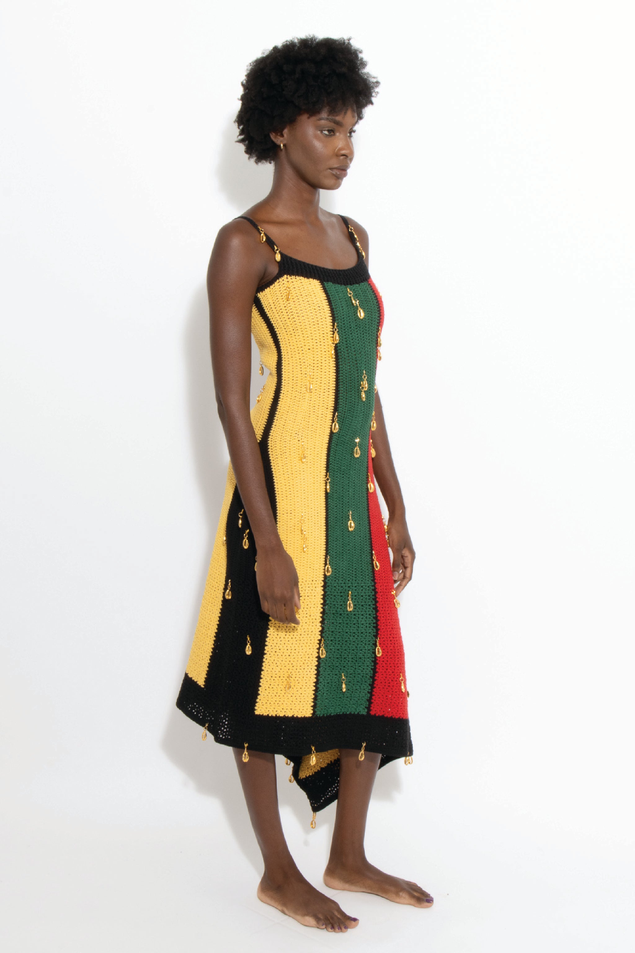Unity Adorned Strap Dress