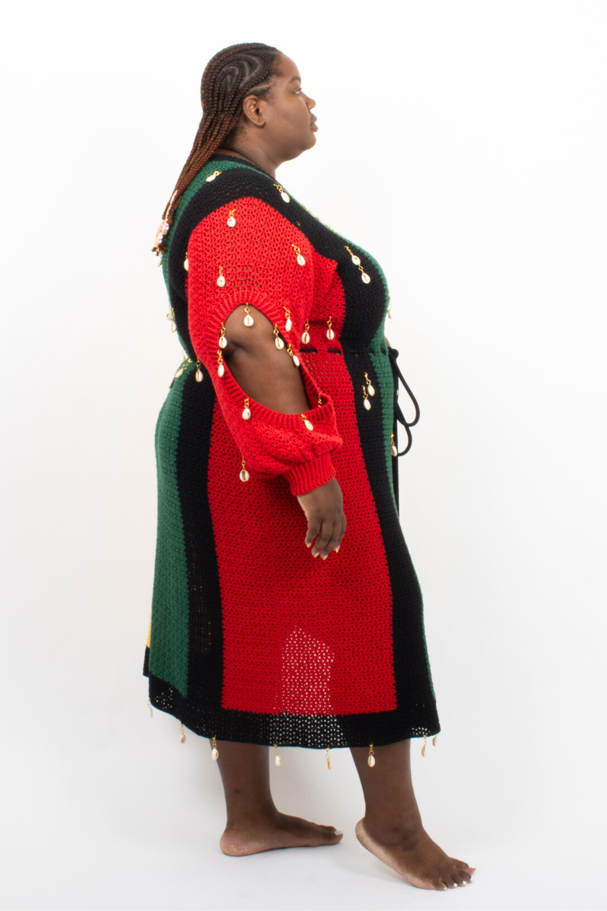 Unity Adorned Sweater Dress