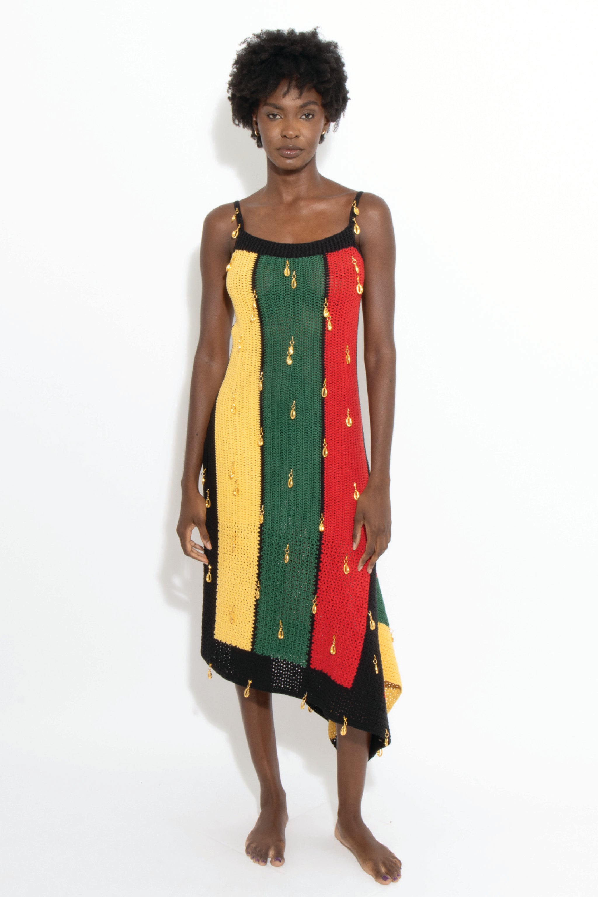 Unity Adorned Strap Dress